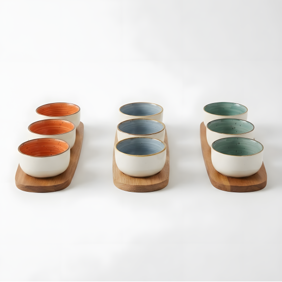 Nuts Bowl Set - 3 Pcs